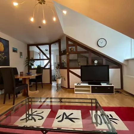 Ferienwohnung Wisperstube - Heidenrod Geroldstein - Bikertreff Apartment Dickschied